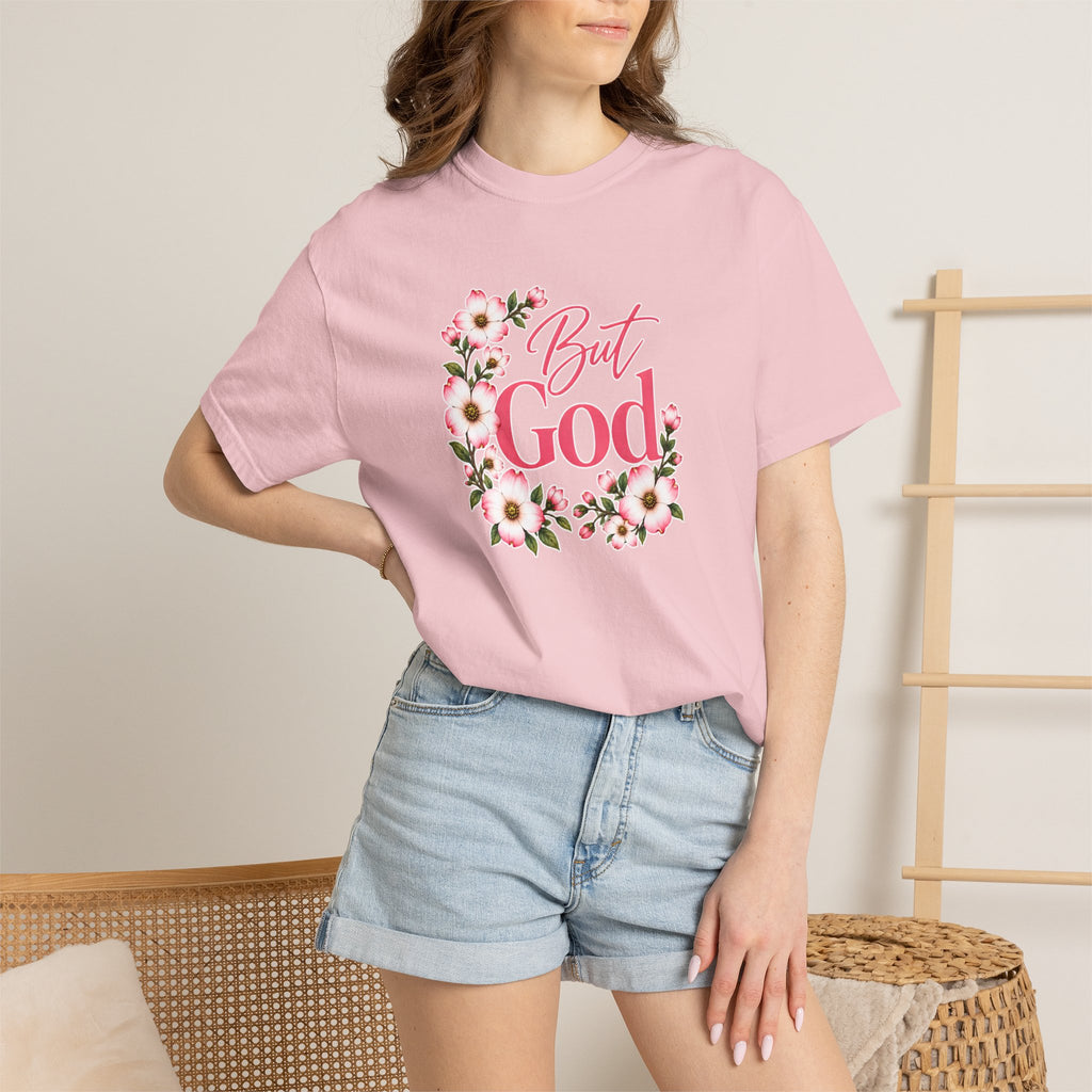 But God Floral T-Shirt