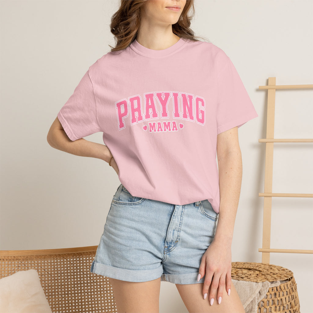 Praying Mama T-Shirt — Faith-Inspired Women's Prayer Tee