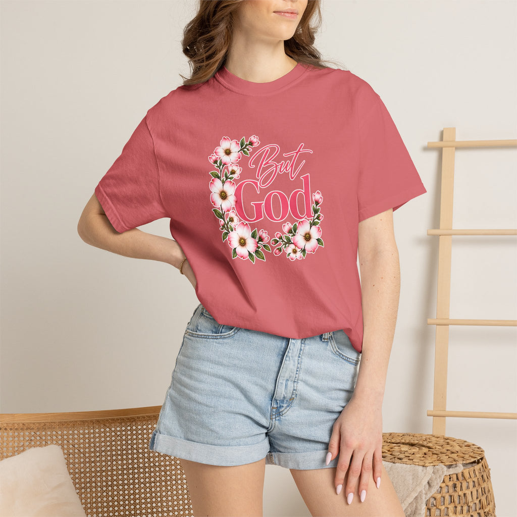 But God Floral T-Shirt