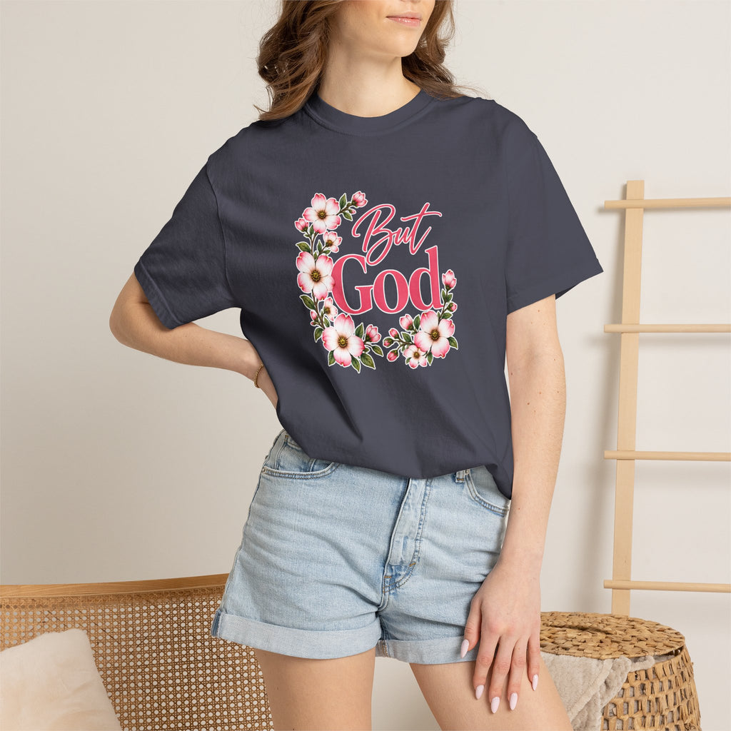 But God Floral T-Shirt
