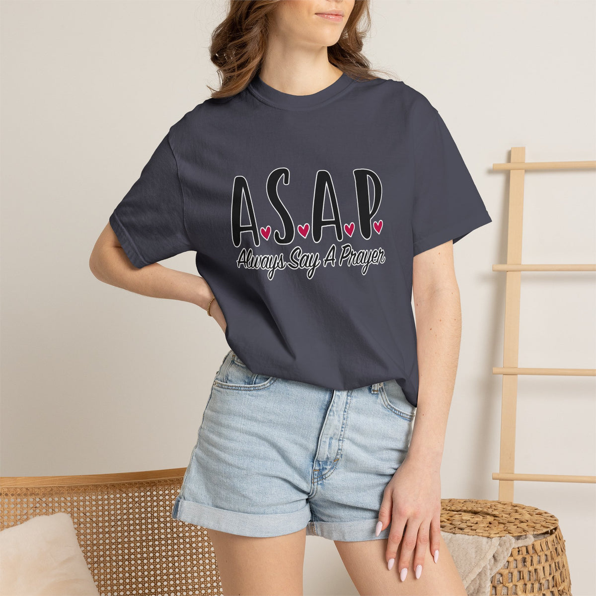 ASAP "Always Say A Prayer" T-Shirt — Inspirational Christian Tee