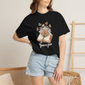 Bible Floral T-Shirt — "Grow in Grace" Inspirational Christian Tee