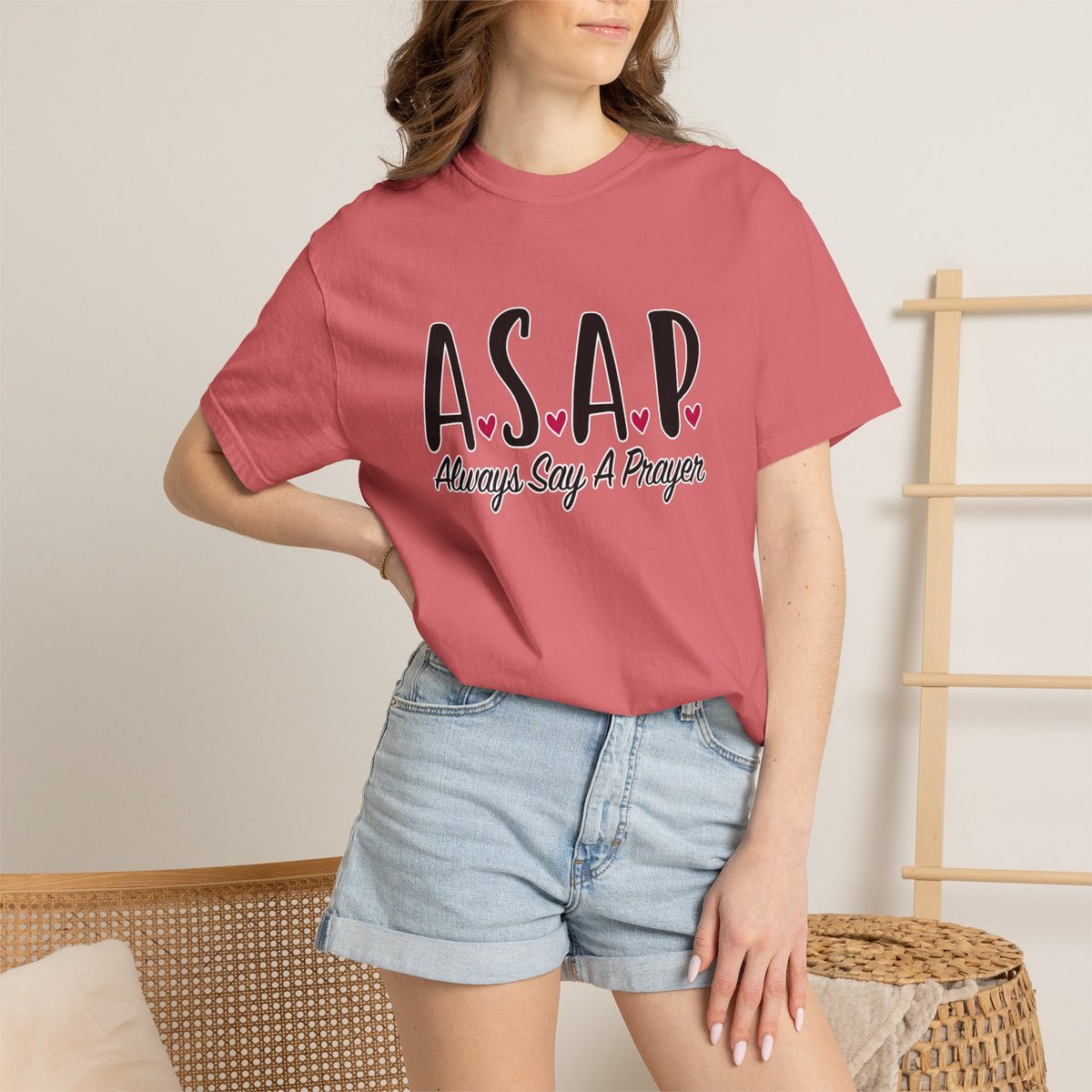 ASAP "Always Say A Prayer" T-Shirt — Inspirational Christian Tee