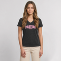 Women's Premium Organic V-Neck T-shirt - heather anthracite